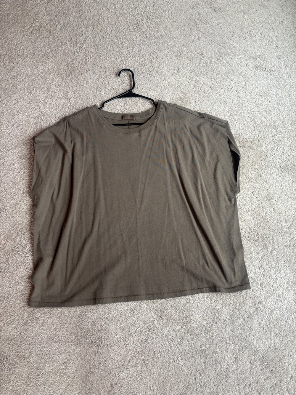 nuuds Olive Green Muscle Tee